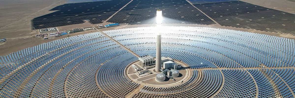 100-megawatt Solar Thermal Project At Jinta Multi-energy Complementary Base