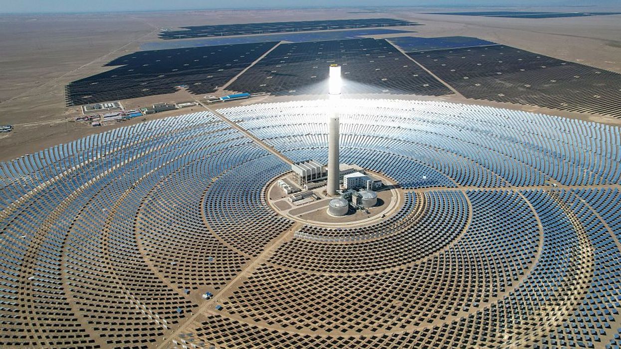 100-megawatt Solar Thermal Project At Jinta Multi-energy Complementary Base