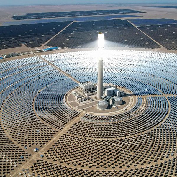 100-megawatt Solar Thermal Project At Jinta Multi-energy Complementary Base