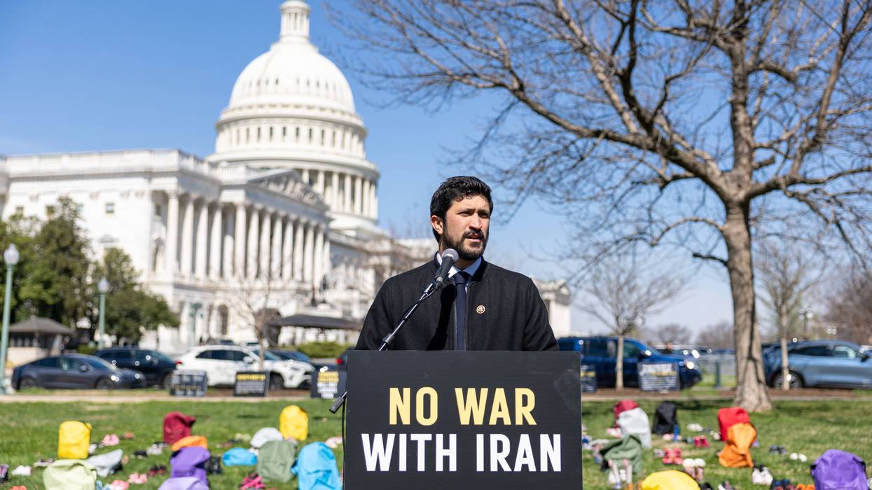 168 Pairs Of Shoes Set Up On Capitol Grounds Memorial Representing Those Killed In The U.S. Strike On An Iranian School