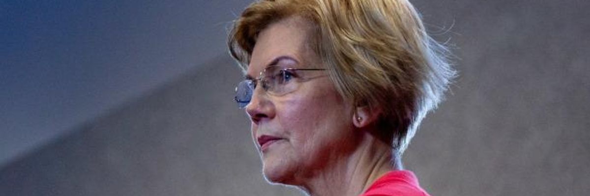 Elizabeth Warren Praised for Plan to Break Up Tech Giants