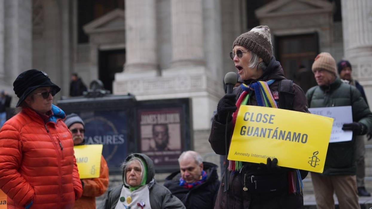 23rd anniversary of Guantanamo: Peace activists in New York call Biden to close the detainee camp in Guantanamo Bay