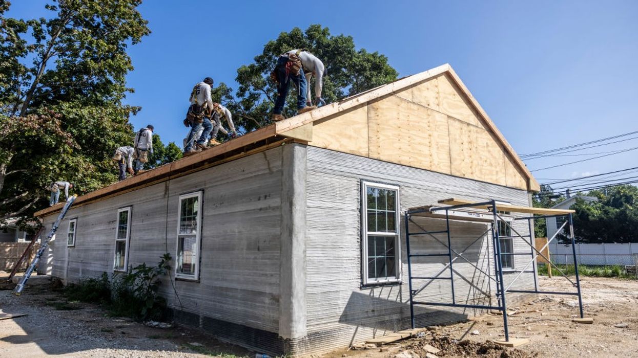 3D-Printed House for Habitat for Humanity