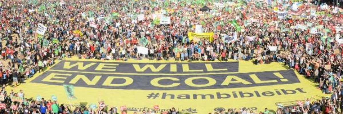 Fifty-Thousand Come Together in Germany to Defend Ancient Forest and Fight Coal