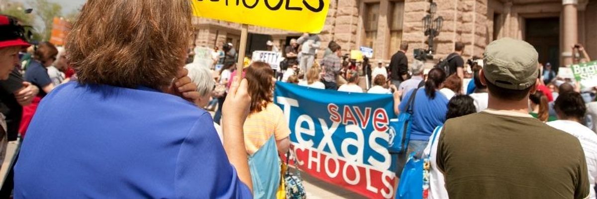 Newly Unveiled Texas School 'Reform' Proposals In Step With Right-Wing Agenda