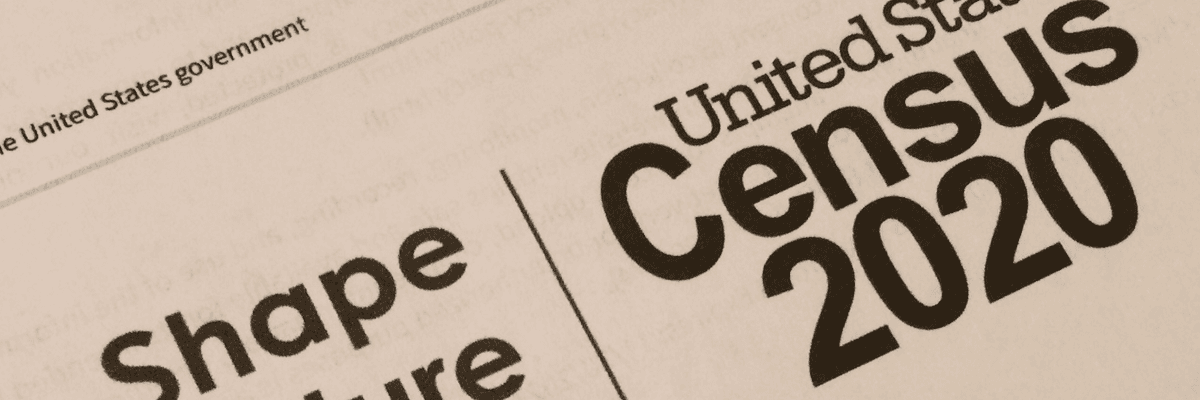 A 2020 US Census form