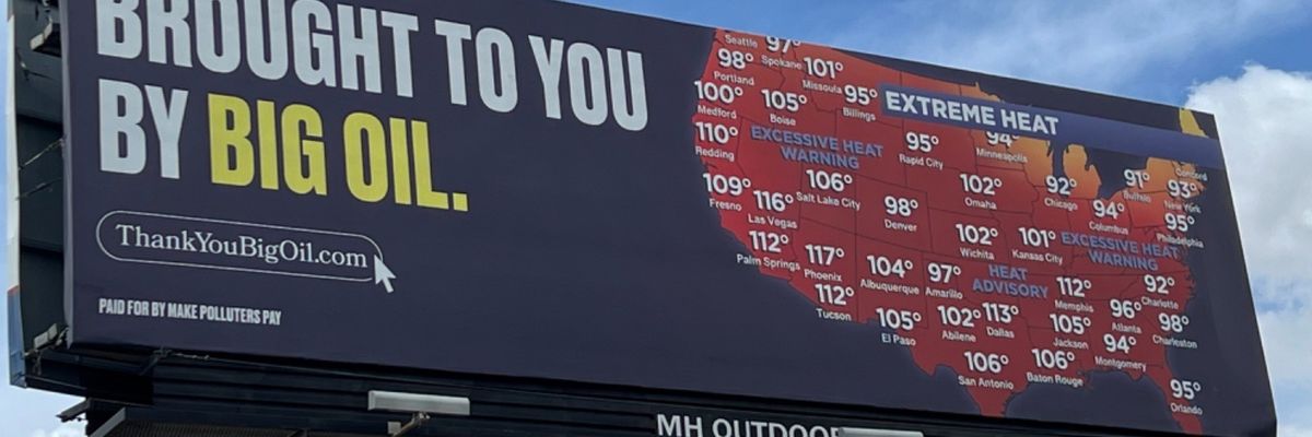A billboard in Austin, Texas