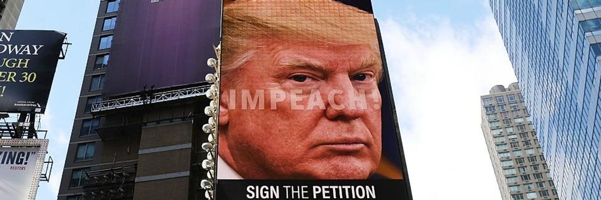 Nearly Half of Americans Now Support Impeachment of Trump: Poll