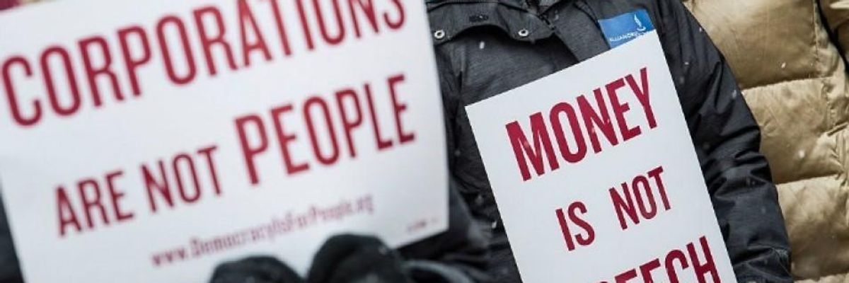 'A Big Deal': Lawmakers Reintroduce Constitutional Amendment to Overturn Citizens United