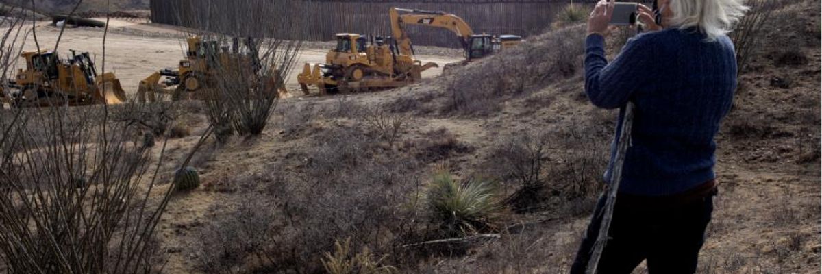 Biden Pushed to Permanently Scrap 'Trump's Xenophobic and Racist Wall'