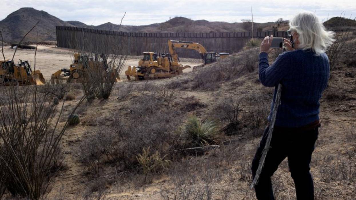 Biden Pushed to Permanently Scrap 'Trump's Xenophobic and Racist Wall'