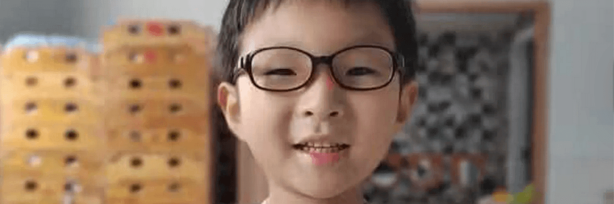 A boy named Yuanxin, age 6, was separated from his father during a check-in at 26 Federal Plaza in New York City