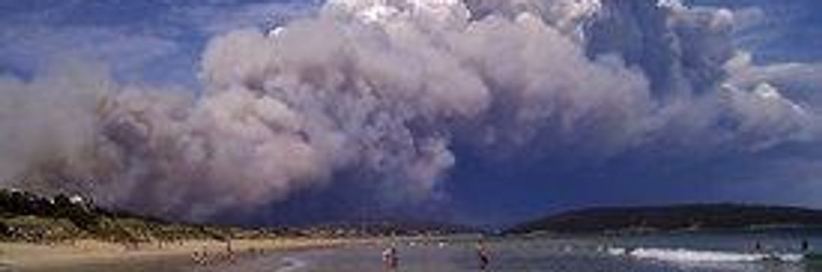 Wildfires Rage Across Tasmania As Australia Swelters Under Heatwave