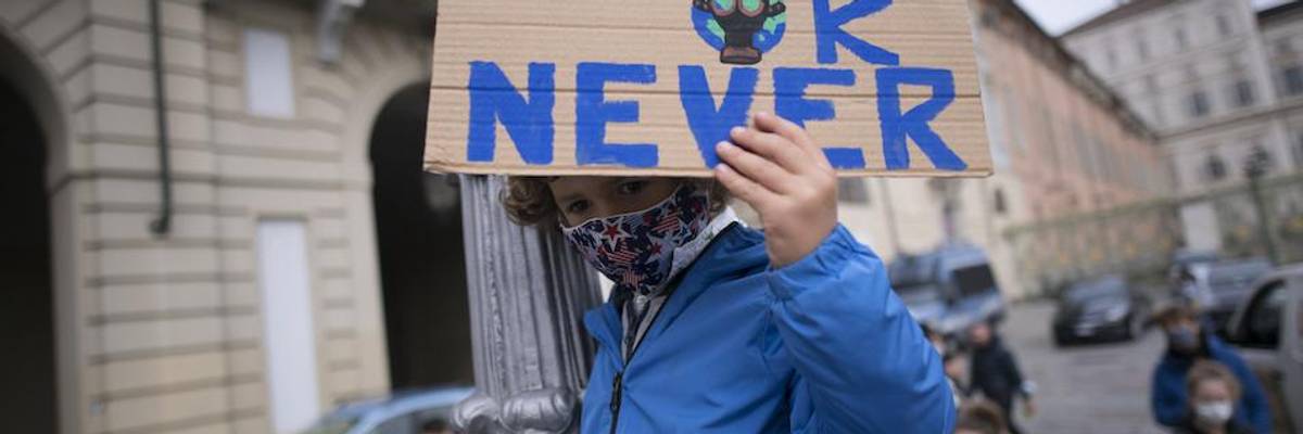 'The Last Administration Able to Act in Time': Youth Climate Leaders Say Global Future Depends on Boldness of Biden