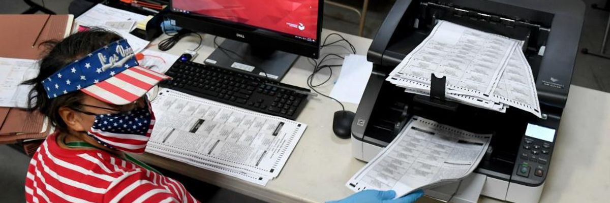 Trump Lawsuit to Stop Mail-In Vote Counting in Nevada Condemned as 'Obvious' and 'Desperate' Suppression Attempt