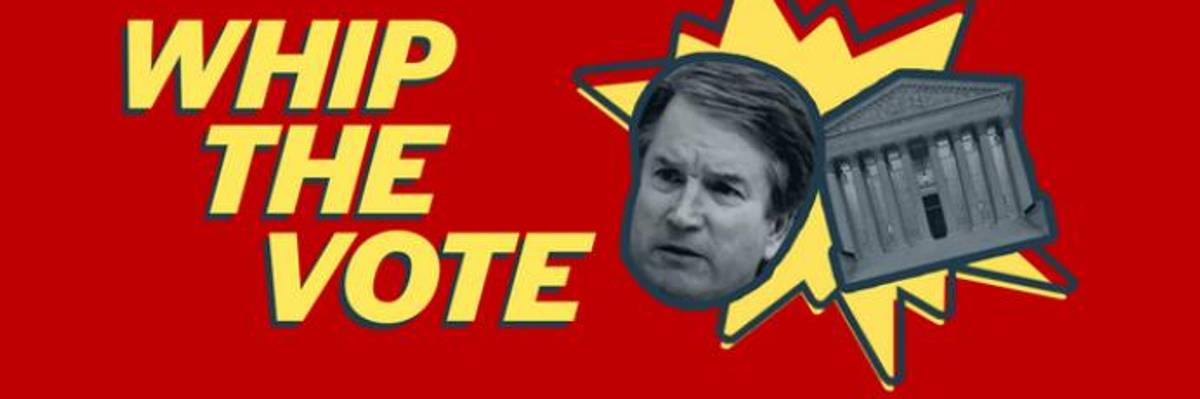 With 19 Democrats Still 'On the Fence,' Progressives Say That If Schumer Won't Whip His Caucus to Stop Kavanaugh, They Will