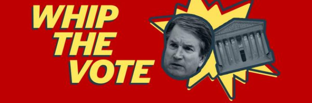 With 19 Democrats Still 'On the Fence,' Progressives Say That If Schumer Won't Whip His Caucus to Stop Kavanaugh, They Will