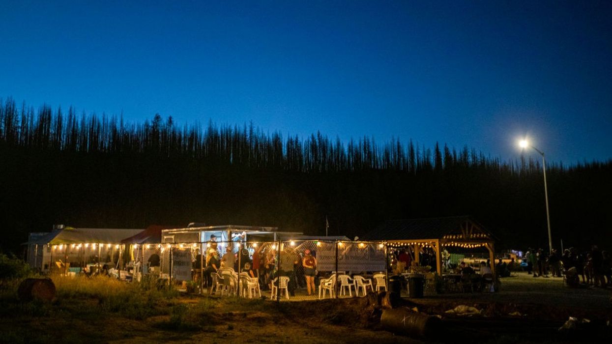 A concert in the trees.