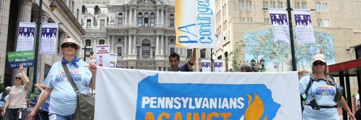 With New Study in Hand, Pennsylvanians Reiterate Call for Fracking Ban