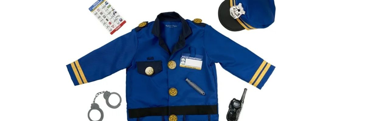 A cop costume for you, and you, and you...