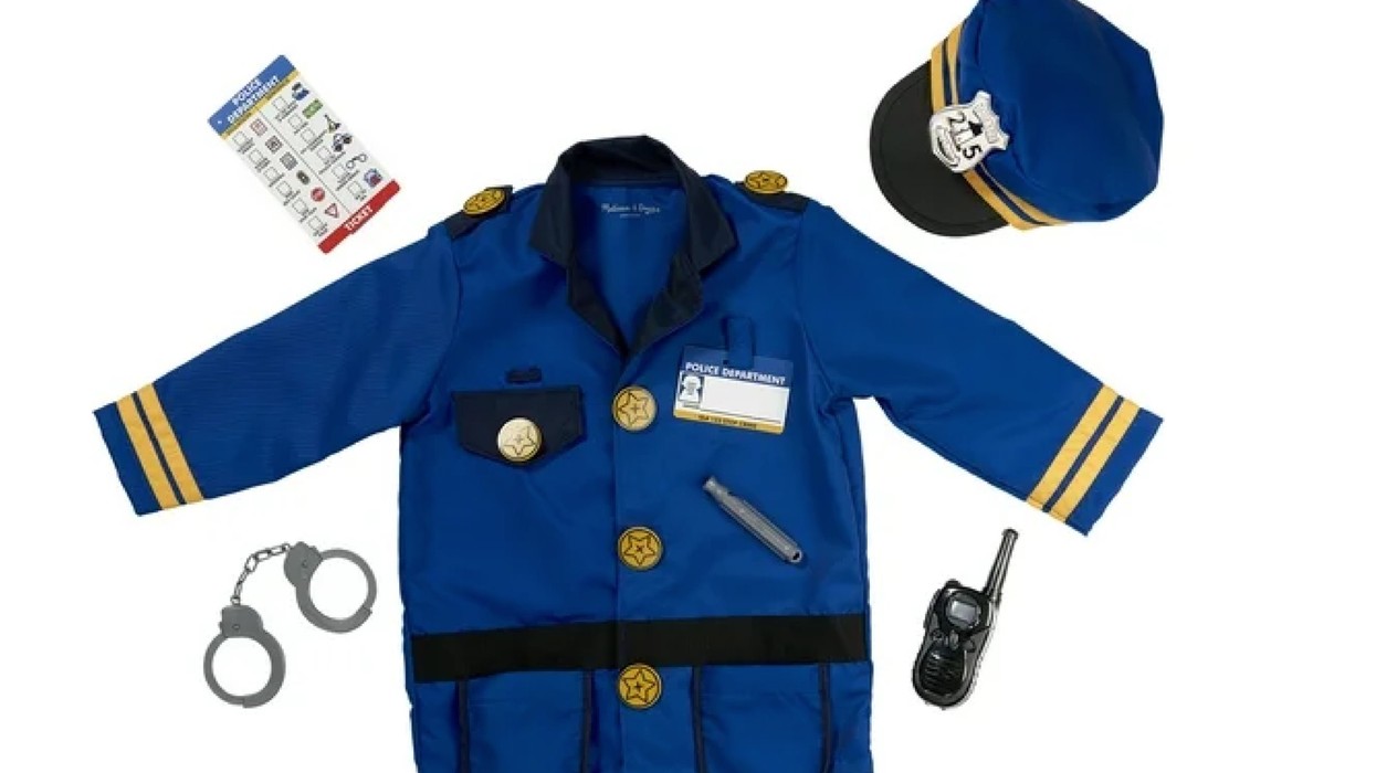 A cop costume for you, and you, and you...