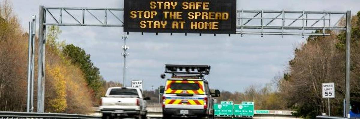 As Trump Snubs Restrictions to Contain Coronavirus, New Poll Shows 3 in 4 Americans Back a National Lockdown