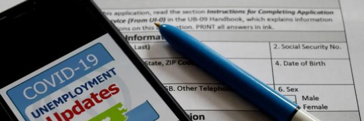 'Cruel and Bad Economics': Analysis Warns Devastation Will Follow If GOP Cuts Off $600 Unemployment Boost