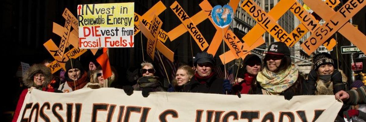 Industry Backlash Against Fossil Fuel Divestment Forces the Question: Which Side Are You On?