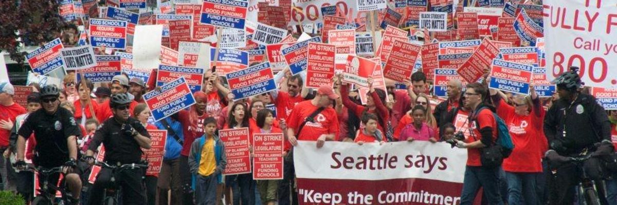 'Won't Back Down': Seattle Teacher Strike Continues for Third Day