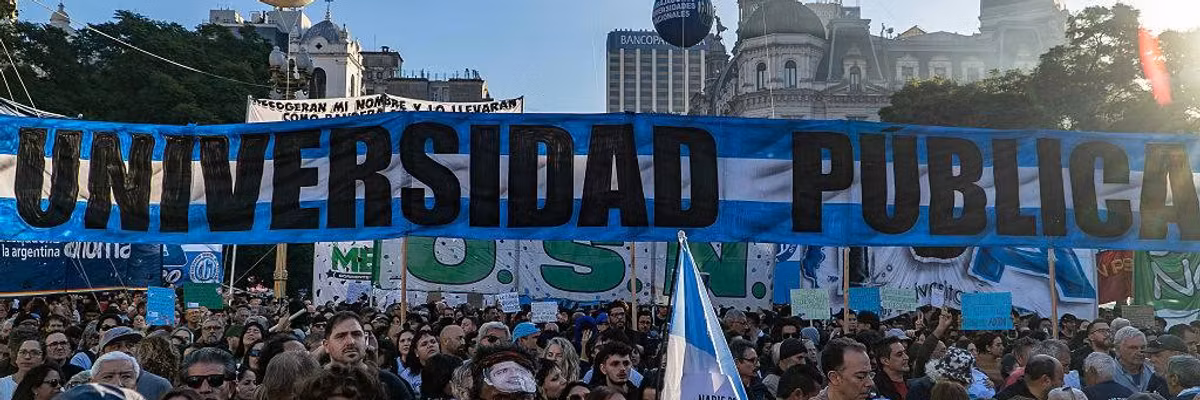 Mass Protests Erupt in Argentina Over Milei’s Assault on Public Universities