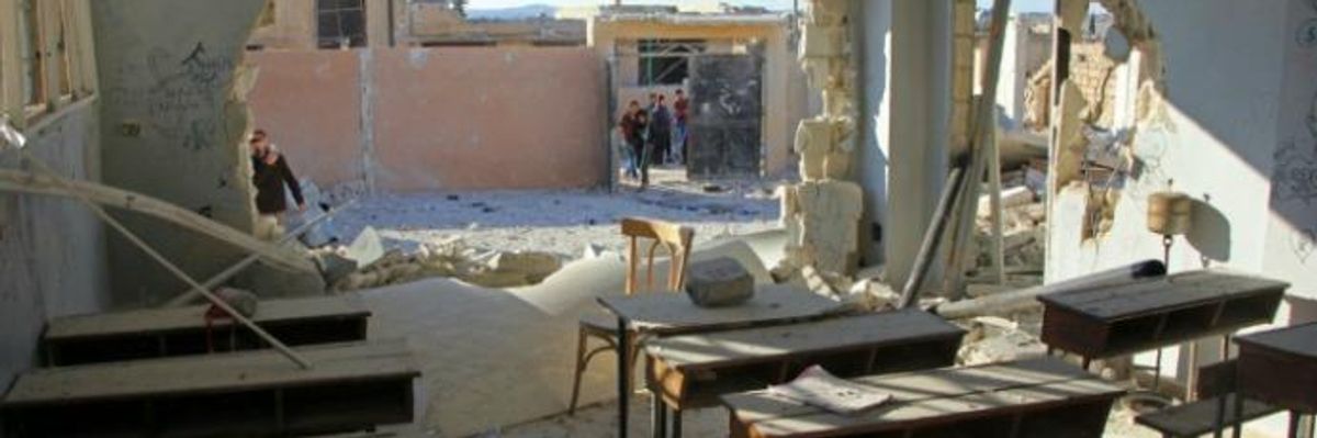 'This Must Stop': School Bombing Kills 22 Syrian Children, Six Teachers