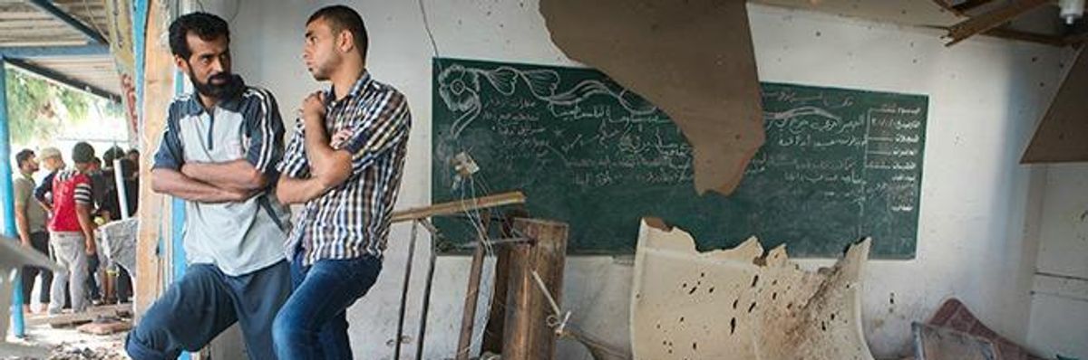 Israel's Deadly Attacks on Gaza Schools Constitute War Crimes: Human Rights Watch