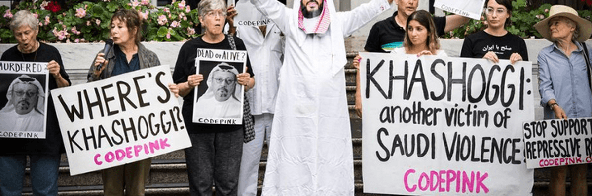 The Khashoggi Affair Won't Stop Trump's Drive for War With Iran