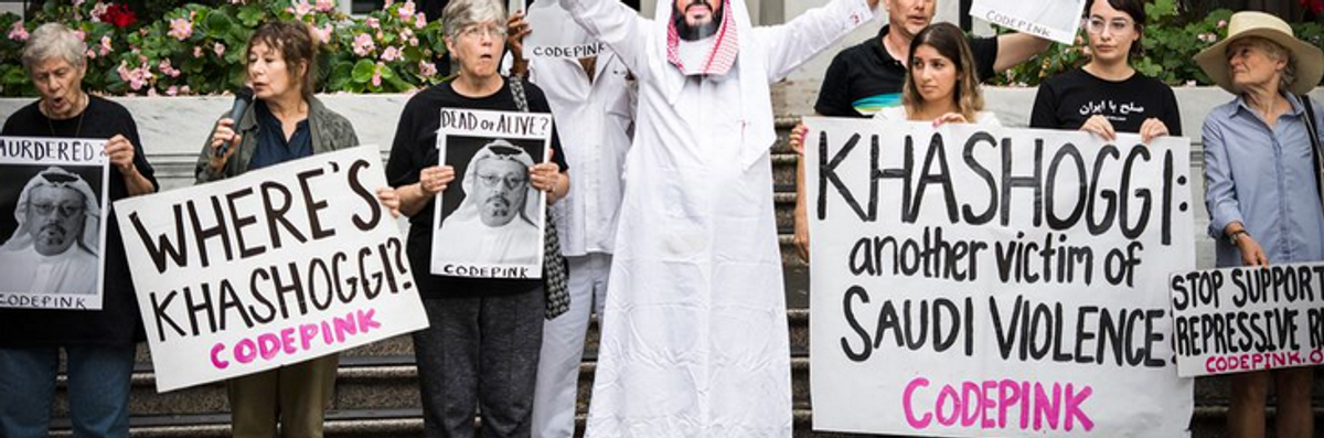 The Khashoggi Affair Won't Stop Trump's Drive for War With Iran