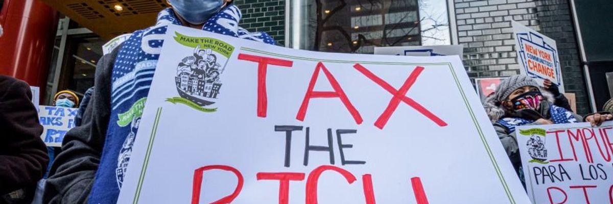 719 Billionaires Now Own Four Times More Wealth Than Poorest 165 Million Americans Combined