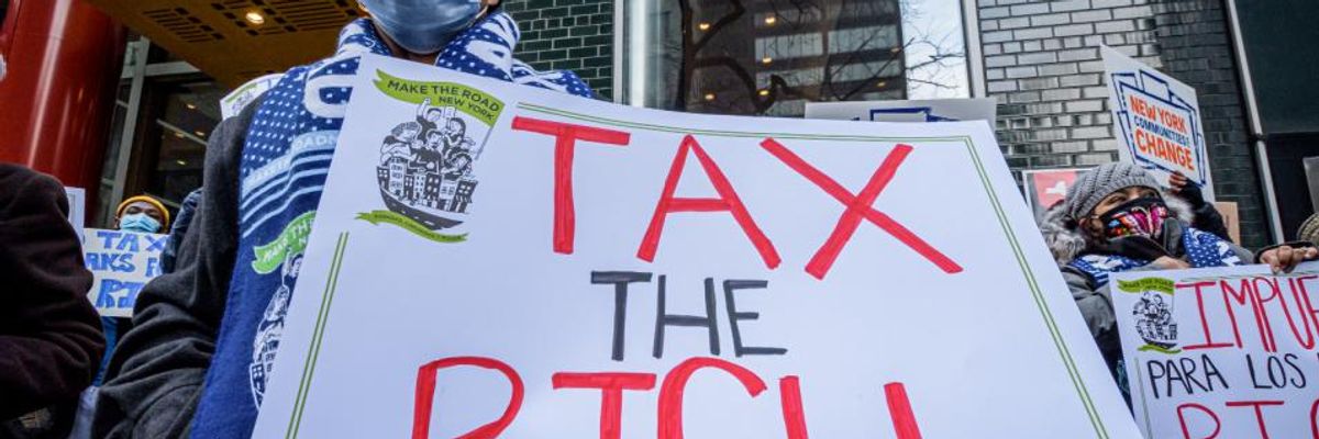 'This Is Tax Evasion': Richest 1% of US Households Don't Report 21% of Their Income, Analysis Finds