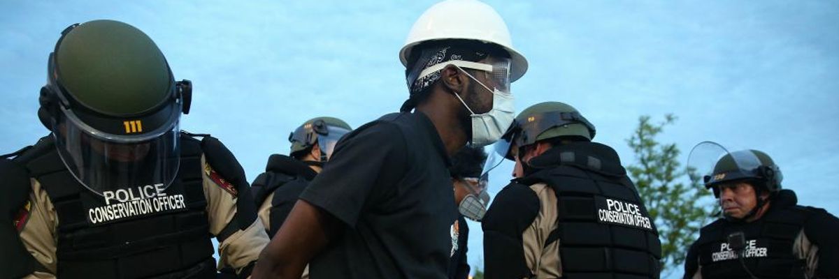 In 'Unhinged' Call, Trump Urges Governors to 'Use the Military' and Throw Demonstrators in Jail 'For 10 Years'