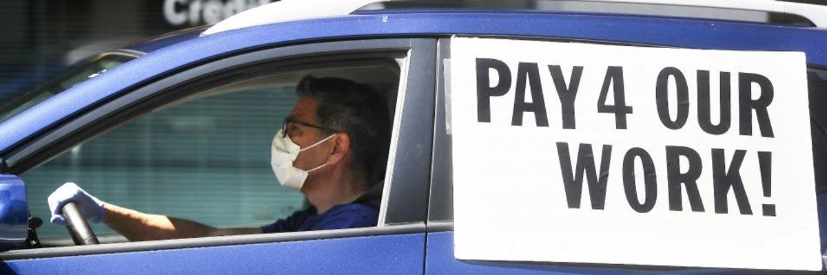 The Ride Gets Rougher: Gig Workers Organize Through a Pandemic