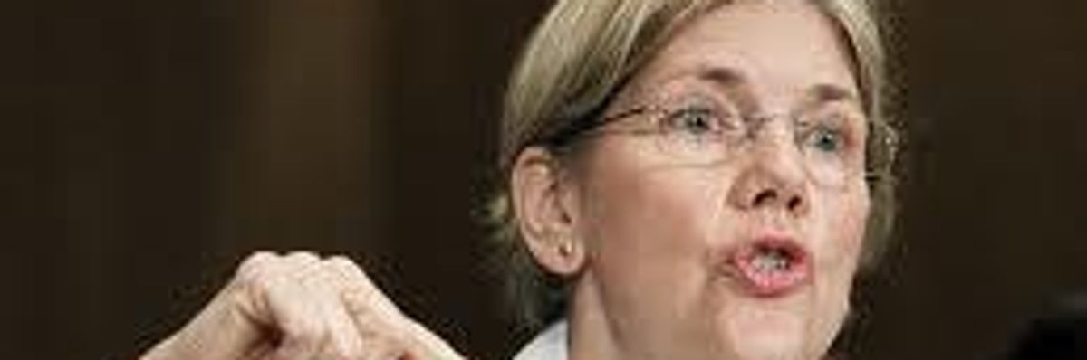 Shall We Make That US Senator Elizabeth Warren, D-Massachusetts?