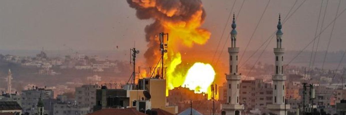 After Warning of 'Large and Painful Military Operation,' Israel Begins Massive Bombing of Gaza
