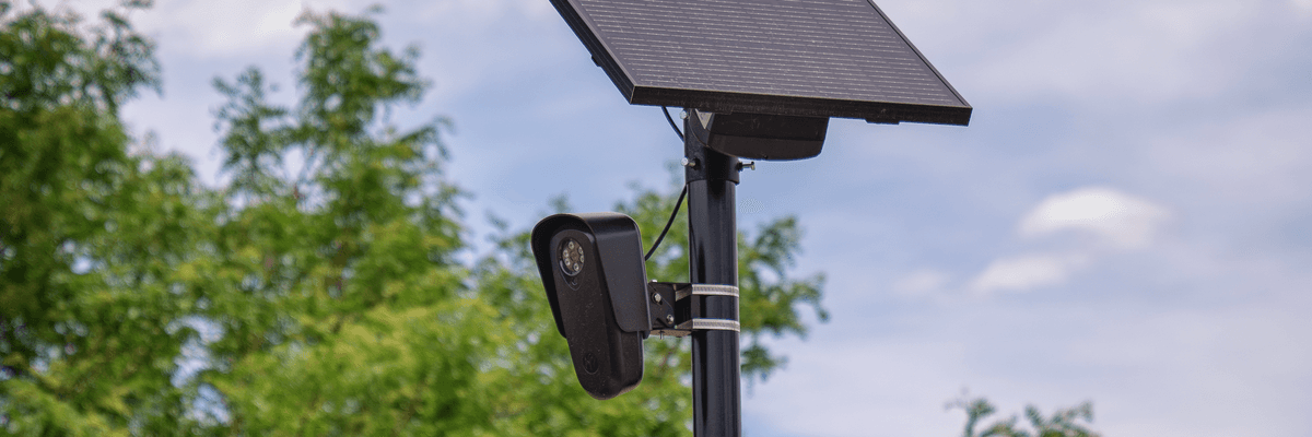A Flock Safety camera is seen in Colorado
