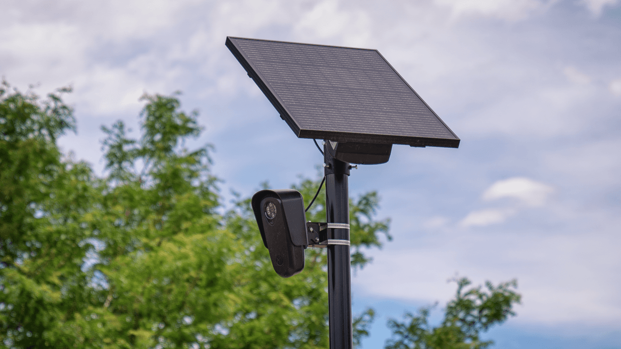 A Flock Safety camera is seen in Colorado