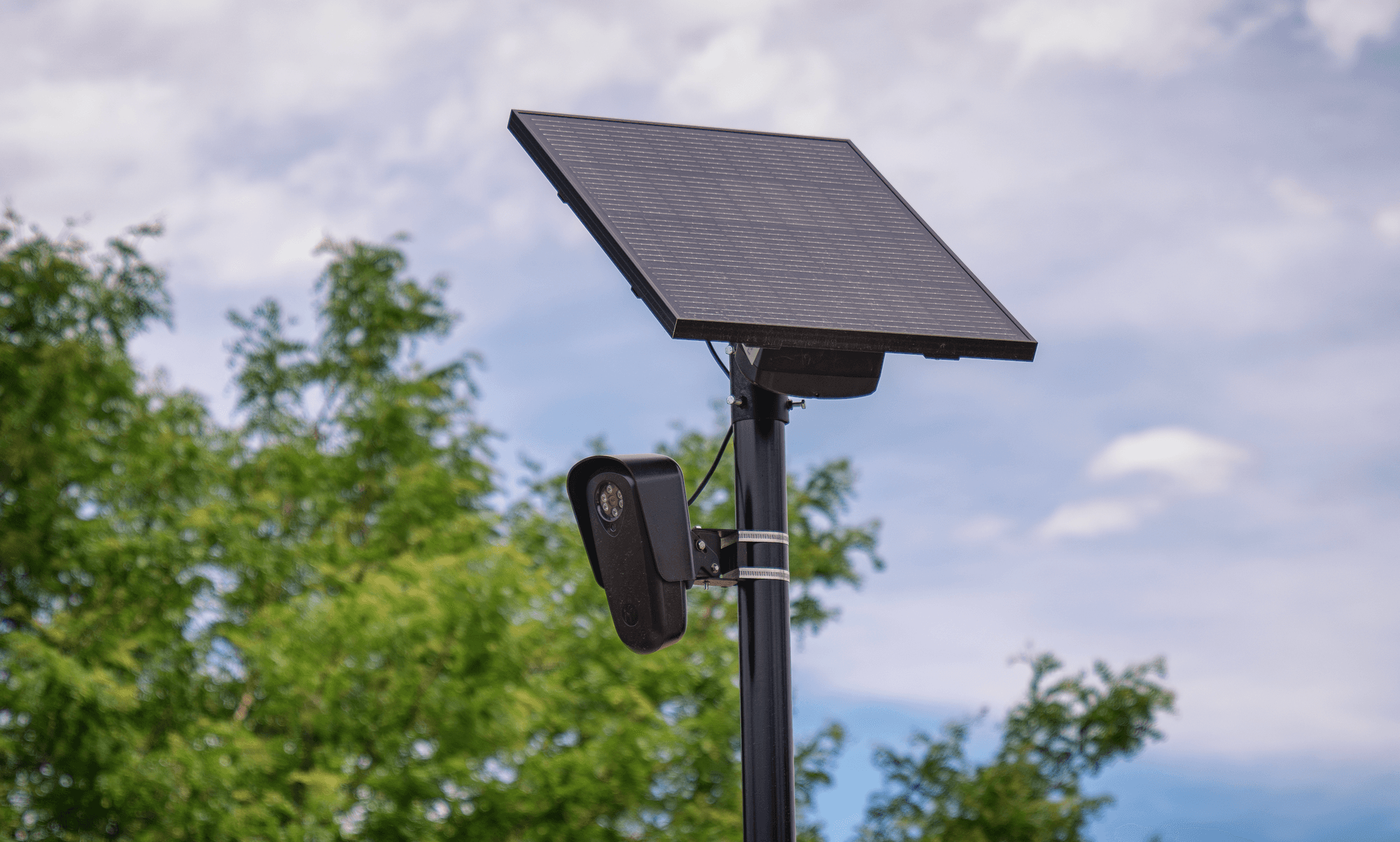 A Flock Safety camera is seen in Colorado