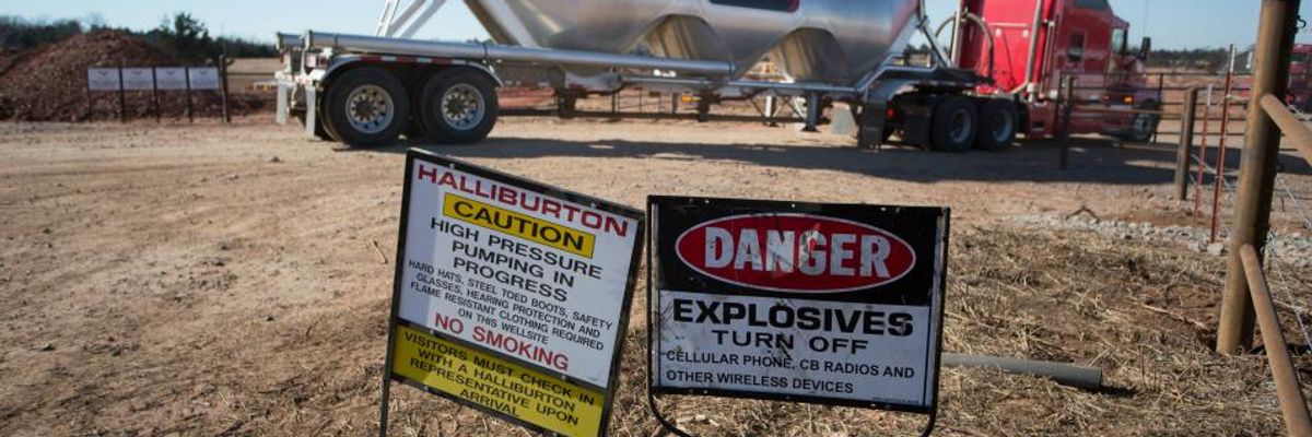 Even If All US Drilling and Fracking Halts Today, Warns New Report, 'Flood of Toxic Waste Streams' Will Grow for Decades