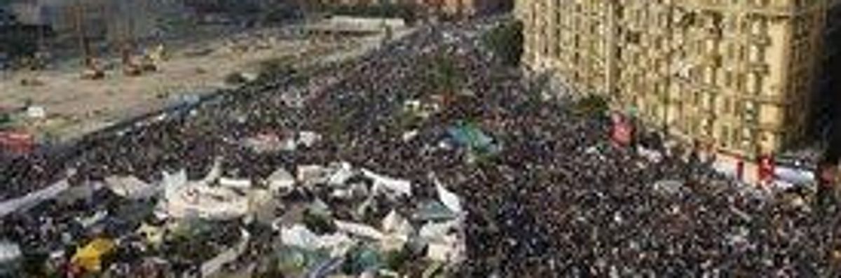 Crowds Swell in Cairo as New PM Appointed