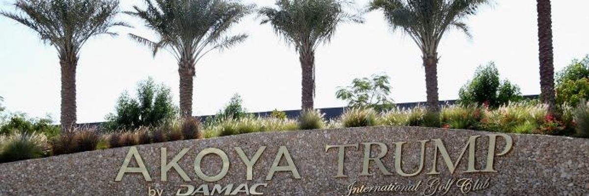 'Art of the Emolument Deal': Report Suggests Trump Betrayed No Foreign Deals Promise