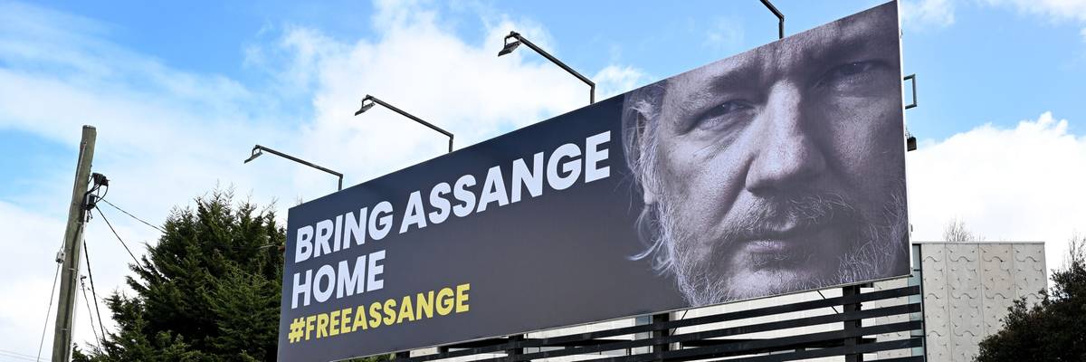 A giant billboard in Melbourne