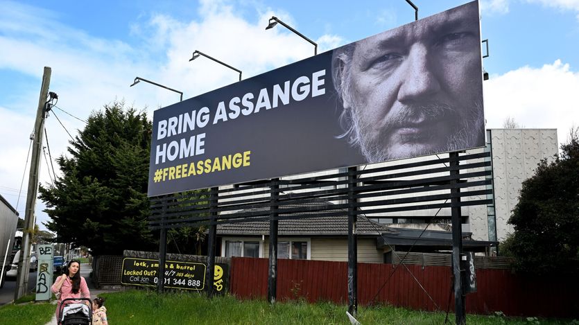 A giant billboard in Melbourne