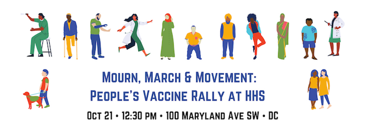 To Oppose Trump Politicizing of Covid-19, DC Rally to Demand "People's Vaccine" Be Free and Accessible to All