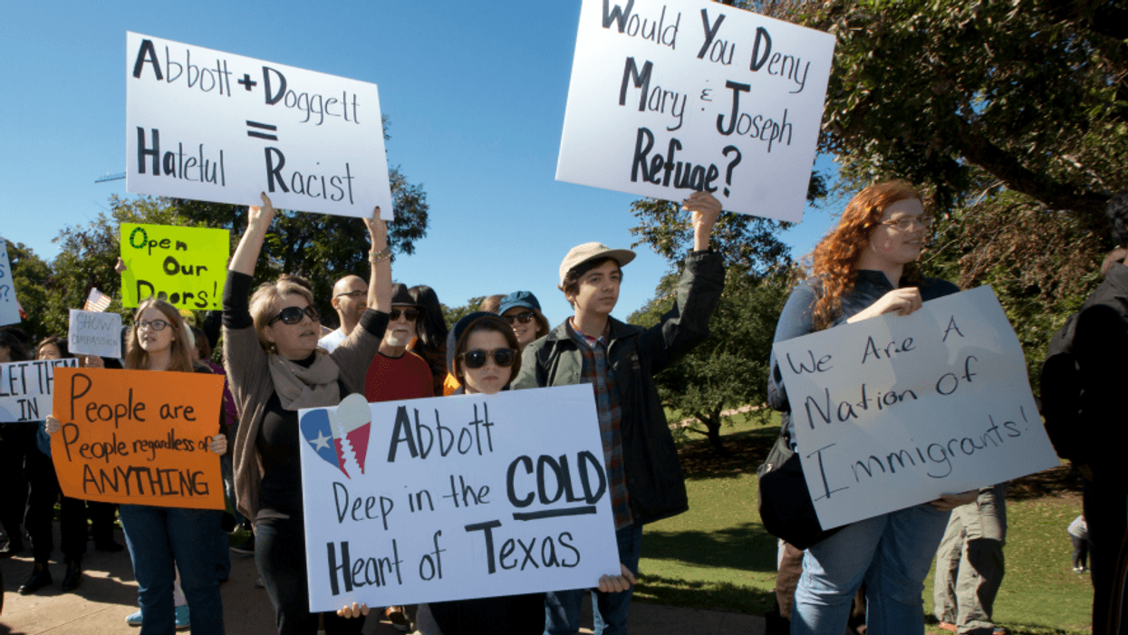 'Utterly Shameful': Progressives Slam Texas GOP Gov. Greg Abbott's Decision to Refuse New Refugees
